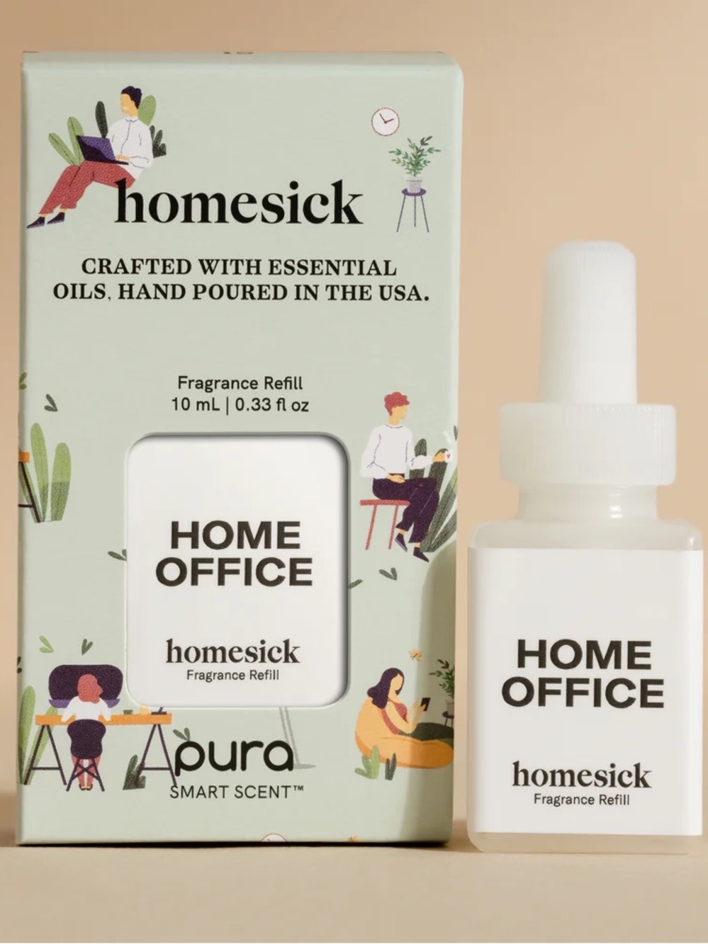 PURA HOMESICK NWT home office essential oil fragrance refill